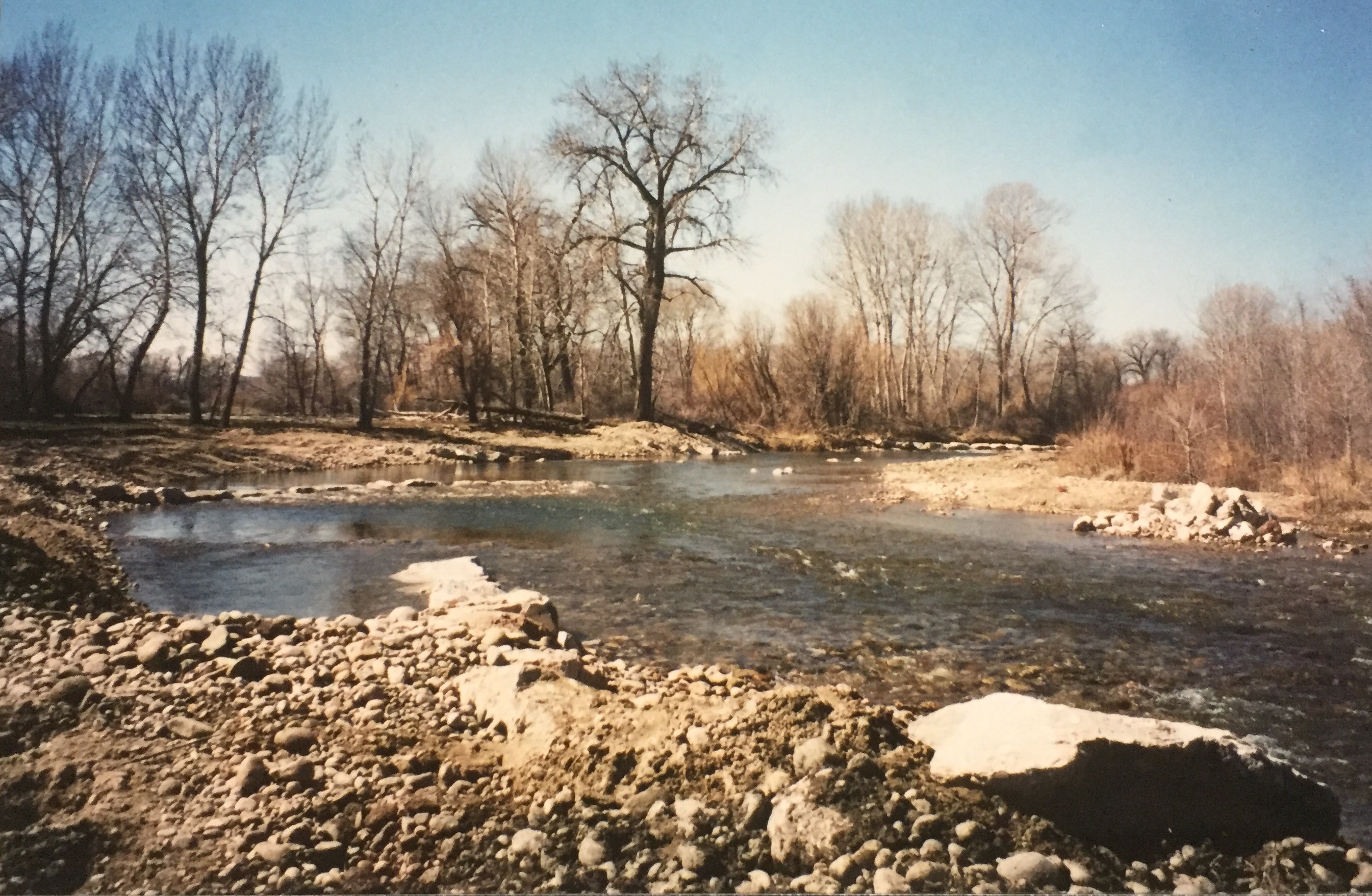 Stream restoration for river banks